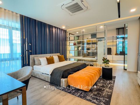 บ้านเดี่ยวหลังใหญ่ วิวทะเลสาบ มัณฑนา บางนา กม.15 | Mantana Bangna km.15 พื้นที่พักผ่อนข้างบ้านและหลังบ้าน , ม่านน้ำตก - 5