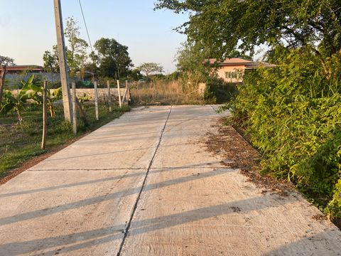 ที่ดินเปล่า 100 วา บ้านหนองม่วง มีถนนคอนกรีต น้ำ ไฟ เข้าถึงแล้ว สามารถสร้างหอพัก บ้านสวน ออกถนนวงแหวนรอบนอกได้สะดวก - 5
