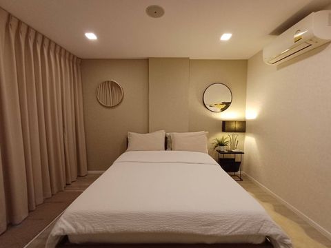 Atmoz Ladprao 71 ห้องหายากใหญ่กว่าปกติในโครงการ พร้อมห้องทำงานแยก (1 Bed Plus) ครัวปิด วิวส่วนตัว ระเบียงใหญ่พิเศษ - 3